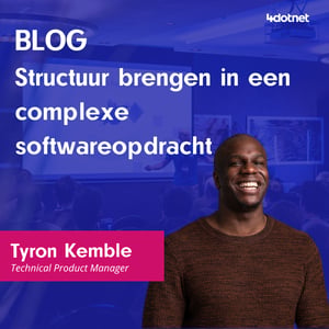 Blog Van vooronderzoek naar werkend product structuur brengen in een complexe softwareopdracht